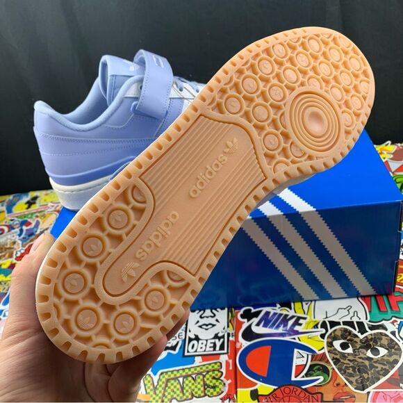 Adidas Forum Low Blue Velcro Size 12 Men's - Picture 4 of 15